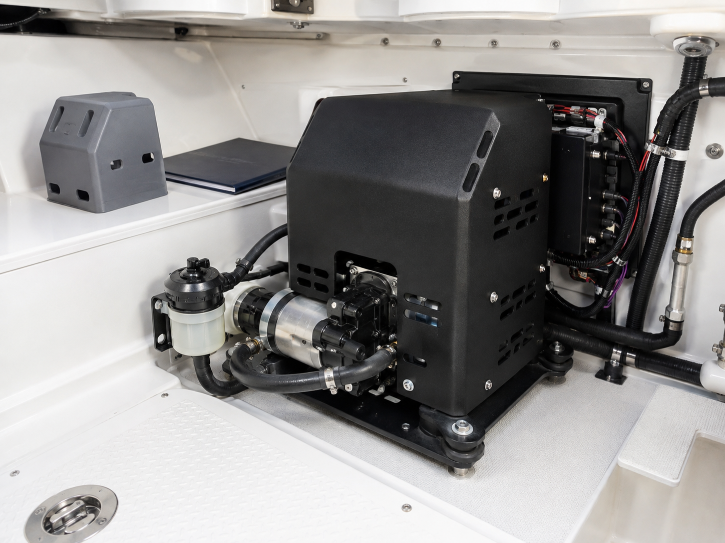 Custom brackets, covers, adapters and enclosures engineering example