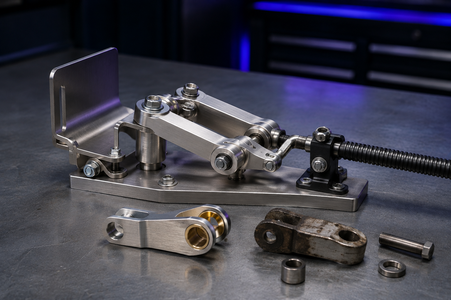 Small mechanical assemblies and design improvements engineering example