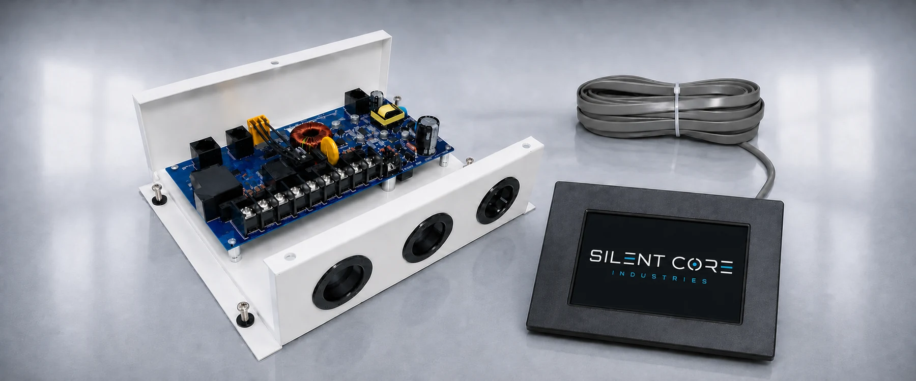 Control panels and PCBs marine HVAC equipment example