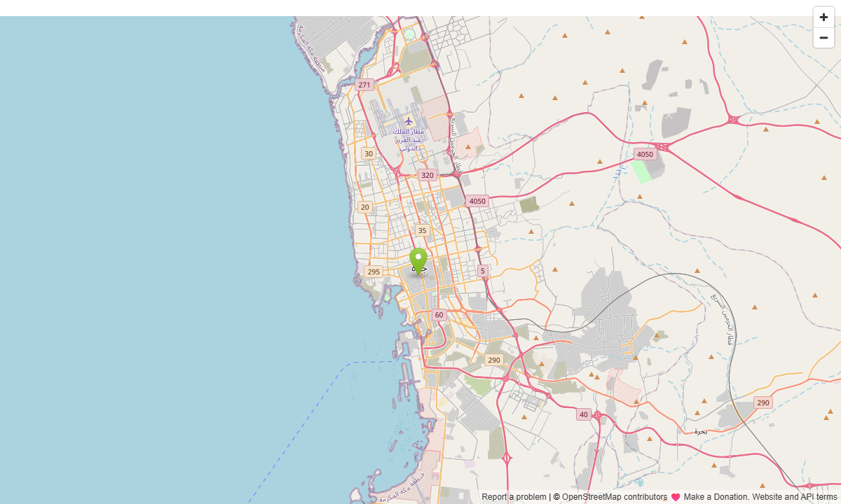 Map showing the Silent Core Industries operating base in Jeddah